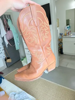 Tecovas Annie boot in caramel Brown Size 9 thumbnail 6