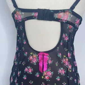 Biatta Intimates lingerie. Size 34B. Sheer nylon and spandex. Push up bra. thumbnail 4
