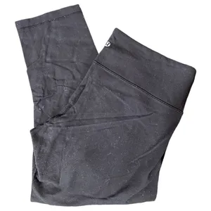 Lululemon Vintage Womens Size 10 Black Original Cropped 21” Performance Leggings thumbnail 3