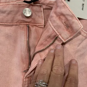 Milk It Anthro Size 30 Jeans The Ragged Priest Baby Flare Waist Cut Out Pink NEW thumbnail 9