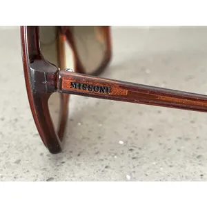 Missoni Sunglasses Frames Only Brown Red Full rim Italy MI697-03 58 14 135 thumbnail 4