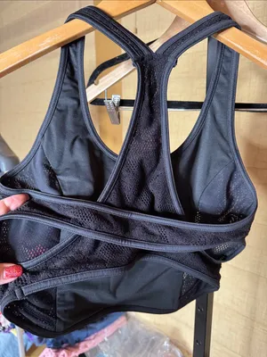 Free People Movement Beyond Crop Sports Bra Black Size Small Yoga Barre thumbnail 8