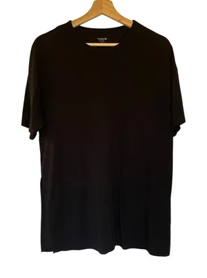 Old Navy Active ultralite black short sleeved t-shirt athleisure side slits‎ XS thumbnail 1