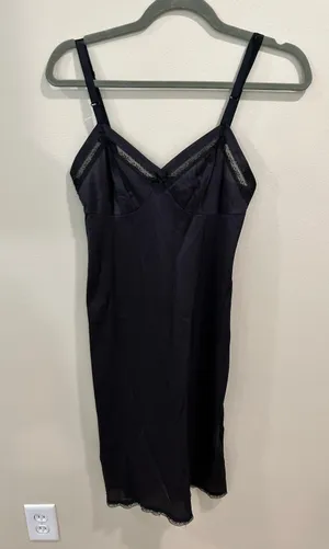 Black Lingerie Slip/nightgown thumbnail 1