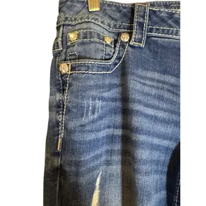 Miss Me Signature‎ Distressed Embellished Pockets Bootcut Jeans Size 27 thumbnail 3