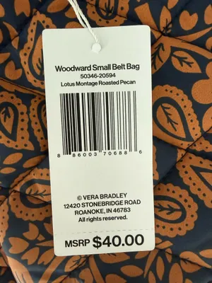 Vera Bradley belt bag NWT thumbnail 3