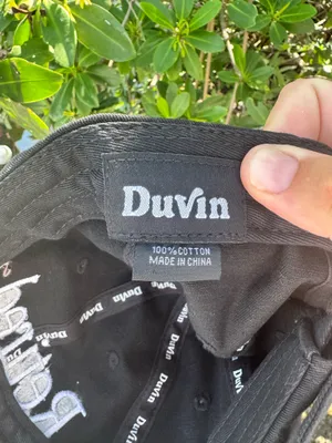 Duvin Surf Brand Dad Hat Black thumbnail 5