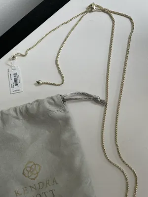 Adjustable Blue Necklace thumbnail 3