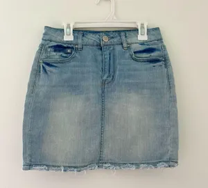Almost Famous denim mini skirt thumbnail 1