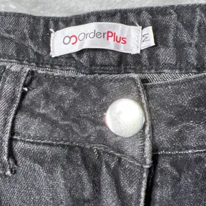 Womens M Graphic Yellow Sun Moon Stars Denim Black Straight Jeans Boho thumbnail 5
