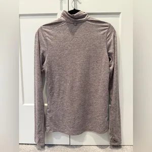 XS light purple Nike quarter-zip dri-fit running thumbnail 3