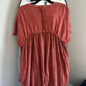 J.Her Women's Rust Flowy Top Orange thumbnail 4