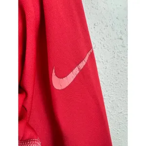 Nike Pro Womens Red Long Sleeve Performance Base Layer Top Thumbholes Medium thumbnail 3