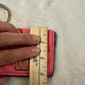 Victoria's Secret Pink Quilted Wristlet/ coin purse key chain thumbnail 7