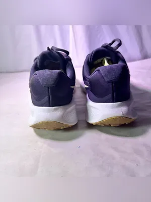 Nike Women's Athletic Sneakers - Purple with Pink Swoosh thumbnail 7