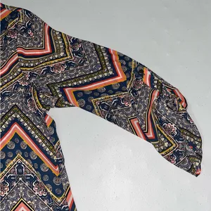 Est 1946 Boho Geo V Neck Blouse Black Size L thumbnail 5