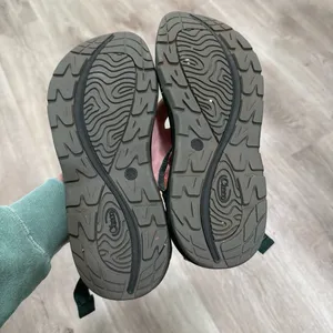 Chaco Women’s Ecotread Dual Strap Sandals 7 Green Pink Outdoor Hiking Summer thumbnail 4
