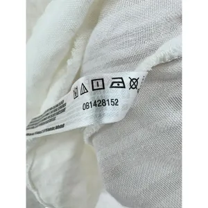 Out From Under Peyton Linen Popover Top White Size XS‎ Oversized Hooded Lounge thumbnail 7