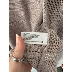 Knox‎ Rose Women's Mauve Knit Open Cardigan Sweater M Lightweight Boho Casual thumbnail 8