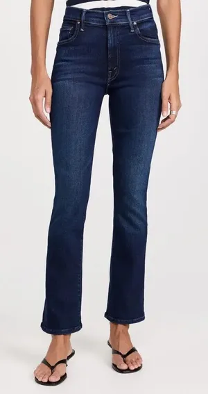 Mother The Insider Ankle Jeans in Mind Games Cropped Slim Bootcut Size 25 thumbnail 1