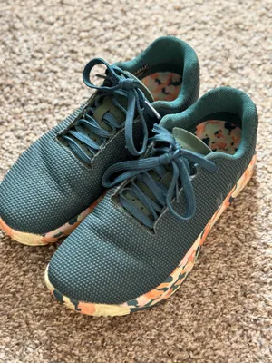 Teal Nobull Trainers Floral Collection CrossFit Leaf 6 thumbnail 3