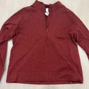 Lululemon 3/4 zip red jacket top thumbnail 2