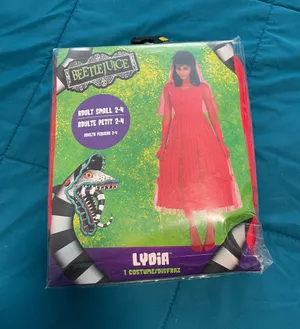 Adult beetlejuice Lydia costume S 2-4 thumbnail 1