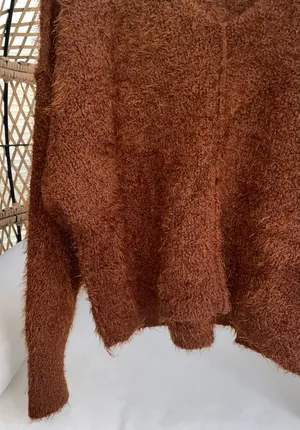Free People Women’s Icing V Pull Over Sweater Size Medium thumbnail 8