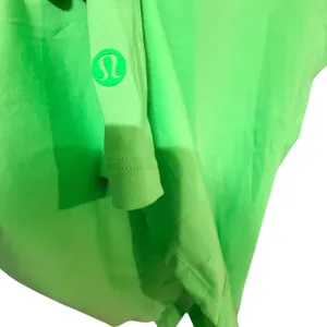 Lululemon Love Tank Top Neon Electric Lime Green Relaxed Fit Sleeveless Muscle L thumbnail 3
