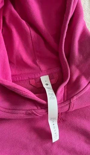 Lululemon Cropped Pink Hoodie thumbnail 7