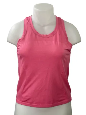 Aritzia Golden Womens Pink Sleeveless Racerback Activewear Running Tank Top XL thumbnail 1