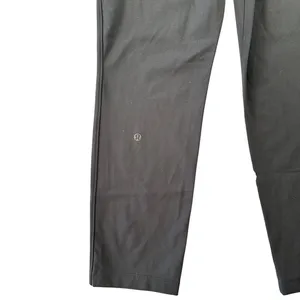 Lululemon On the Fly Pant 7/8‎ Luxtreme Black Drawstring Trousers LW5BPNS Size 4 thumbnail 3