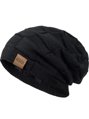 REDESS Beanie Hat Bundle Of 2 for Men and Women Winter Warm Hats Knit Slouchy thumbnail 2