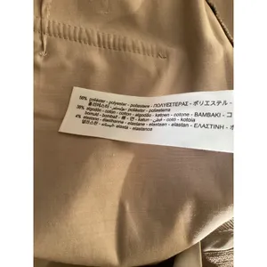 ZARA Wide Leg NWOT Cargo Pants Beige Satin Utility Pockets Women Size XS thumbnail 6