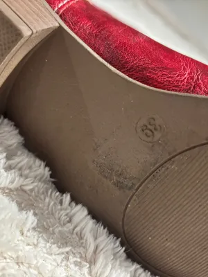 Cowgirl boots red 39 euro size thumbnail 3