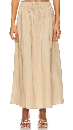 Steve Madden sunny skirt in khaki thumbnail 1