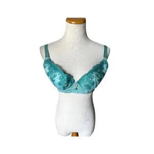 NWT Womens Fineying Lace Full Coverage Lace Embellished Bra - Sz 36C thumbnail 3