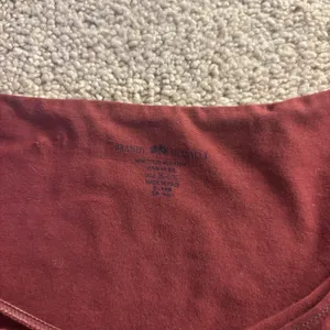 Brandy Melville Long Sleeve Maroon Top thumbnail 2