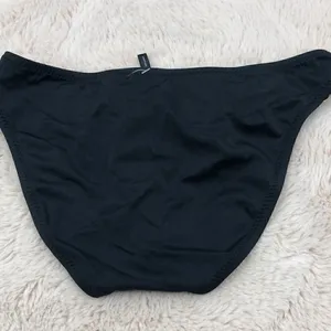 St John Sport Old Money Country Club black bikini with gold accent swimwear thumbnail 4