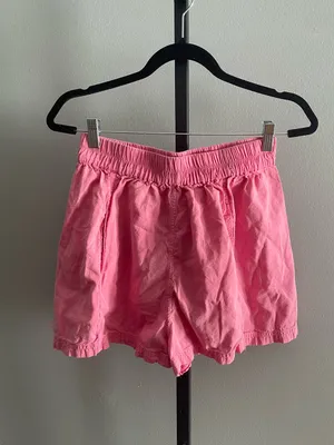 Free People Get Free Poplin Pull On Short in Gumdrop Size XS thumbnail 4