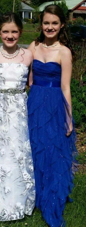 Tulle Floor Length Prom Dress thumbnail 1