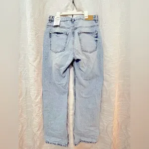 Nwt Zara Jeans Regular Fit High Rise Long Length thumbnail 3