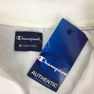 Champion White Long Sleeve Logo Print Sweatshirt M NEW thumbnail 7