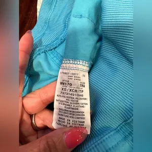 EUC Cherokee baby blue scrub pants, Sz Xs, elastic waist. Relax leg thumbnail 4