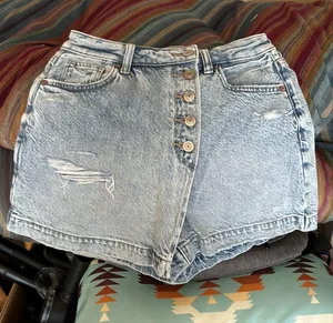 American Eagle Denim Skort thumbnail 1