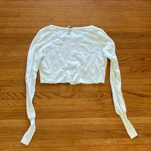 Danielle Guizio White long sleeve thumbnail 4