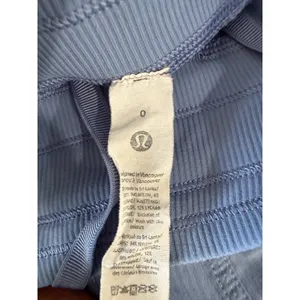 Lululemon Dance Studio Mid-Rise‎ Full Length Pant Blue LW5ENOR Size 0 thumbnail 6