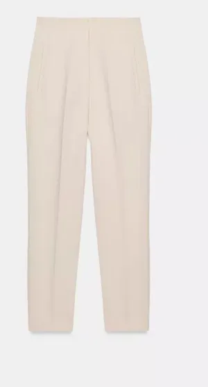 ZARA Slacks Cream thumbnail 1