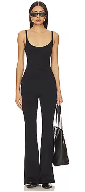 Good American Compression Terry‎ Scoopneck Jumpsuit Size M thumbnail 1