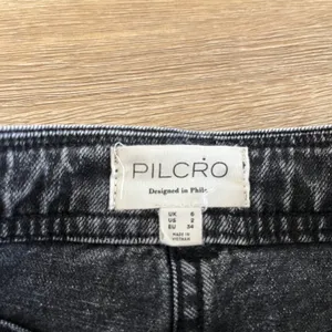 Pilcro Moto Wrap Denim Mini Skirt Jean thumbnail 4